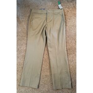 JM Collection Women's‎ Khaki Straight Leg Pants Size 12 New With Tags